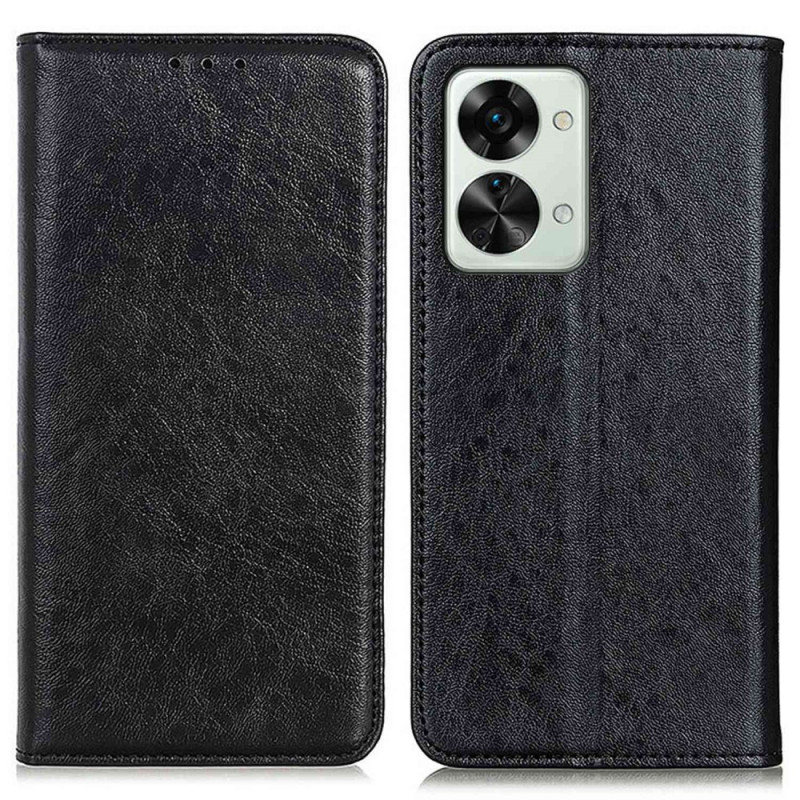 Flip Cover OnePlus Nord 2T 5G Simili Cuir Texturé Ma Coque
