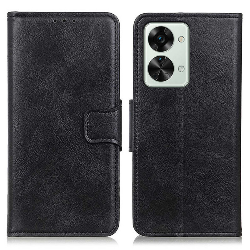 Housse OnePlus Nord 2T 5G Style Cuir Fermoir Réversible - Ma Coque