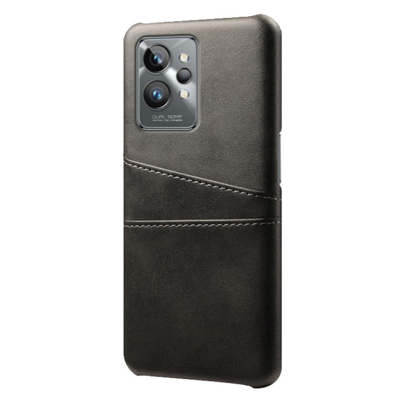 Coque Realme GT2 Pro Effet Cuir Porte-Cartes