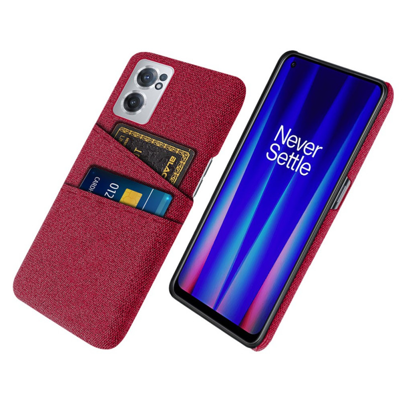 Coque OnePlus Nord CE 2 5G Porte-Cartes Tissé