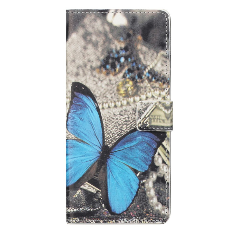 Housse OnePlus Nord CE 2 5G Papillon sur Tissu