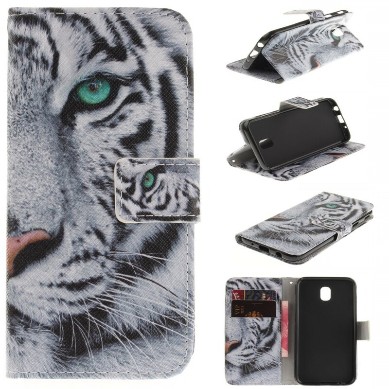 Housse Samsung Galaxy J5 2017 Face de Tigre