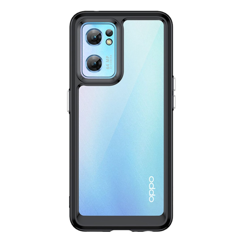 Coque Oppo Find X5 Lite Hybride Rebords Colorés