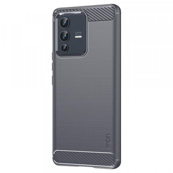 Coque Vivo V23 5G Fibre Carbone Brossée