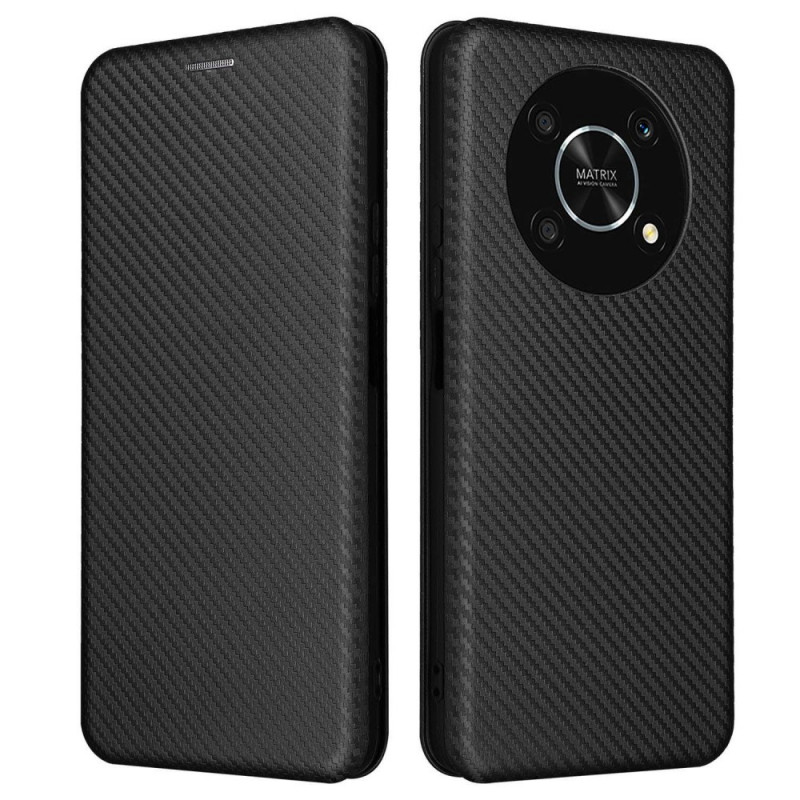 Flip Cover Honor Magic 4 Lite 5G Fibre Carbone Colorée