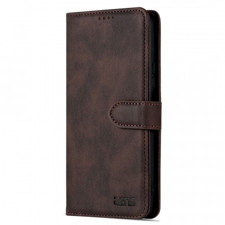 Housse Poco F4 Style Cuir AZNS