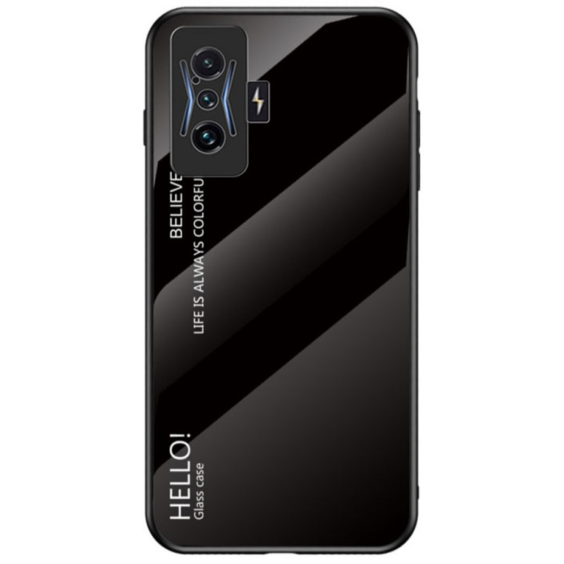 Coque Poco F4 GT Verre Trempé Hello