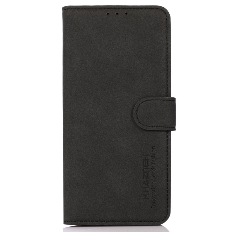 Housse Xiaomi Redmi Note 12T Pro/Poco X4 GT Effet Cuir Fashion KHAZNEH