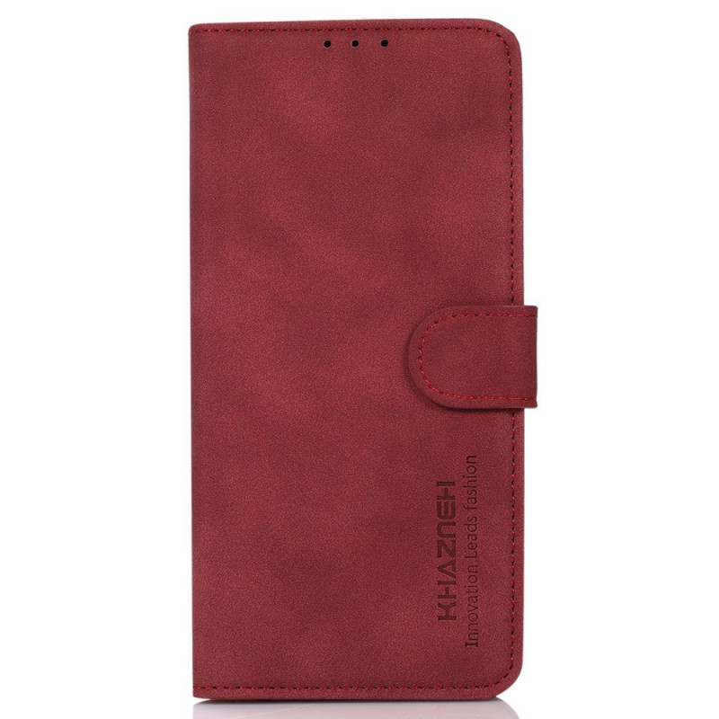 Housse Xiaomi Redmi Note 12T Pro/Poco X4 GT Effet Cuir Fashion KHAZNEH
