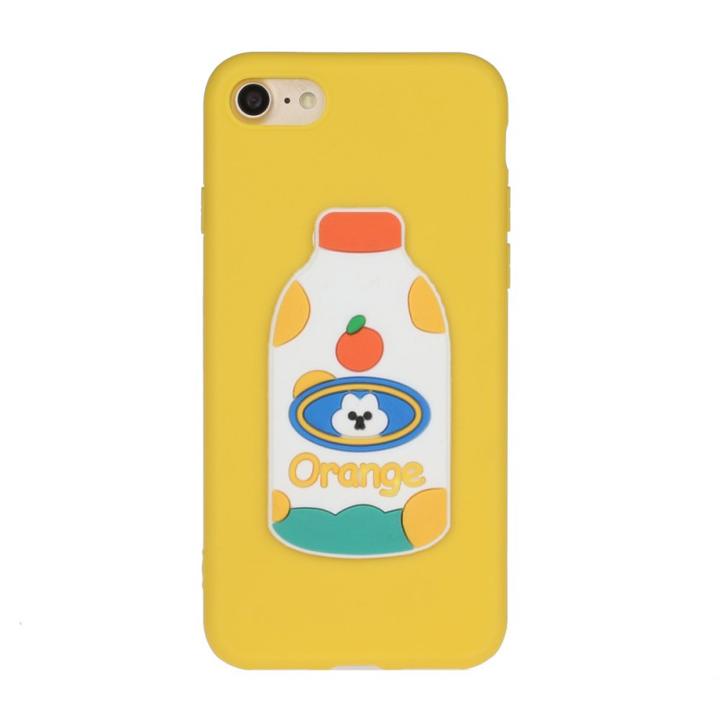 Coque iPhone SE 3 / SE 2 / 8 / 7 Silicone Bouteille