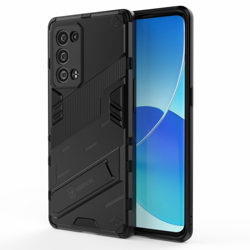 Coque Oppo Reno 6 Pro 5G Ultra Résistante avec Support Amovible