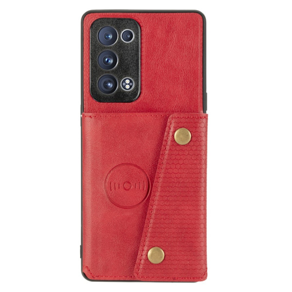 Coque Oppo Reno 6 Pro 5G Porte-Cartes Dépliant