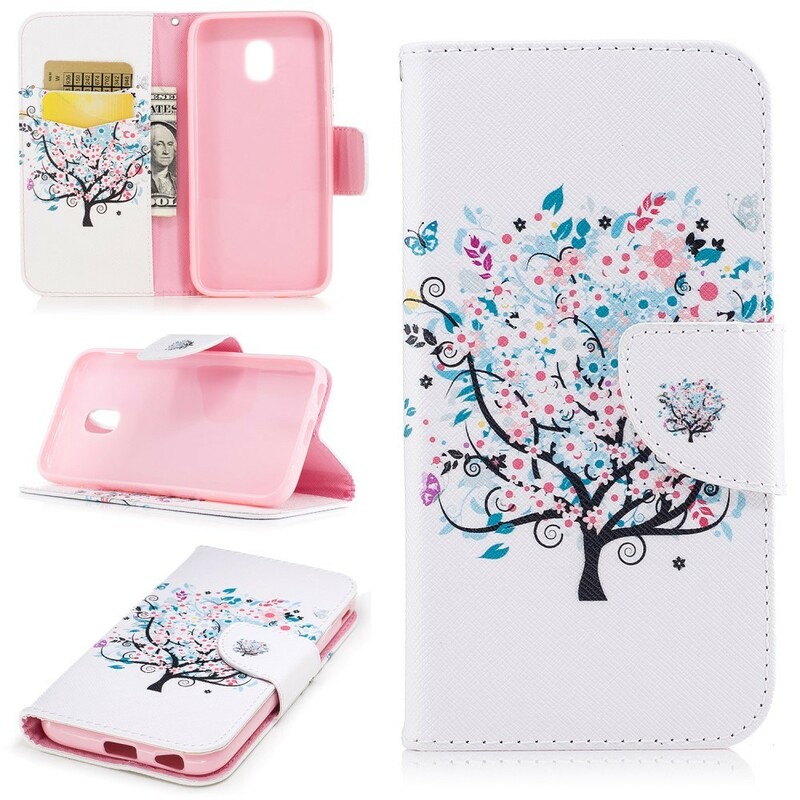 Housse Samsung Galaxy J7 2017 Flowered Tree