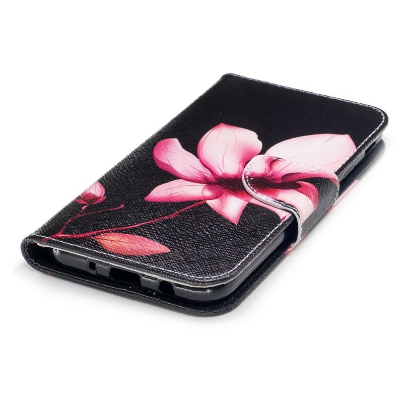 Housse Samsung Galaxy J7 2017 Fleur Rose