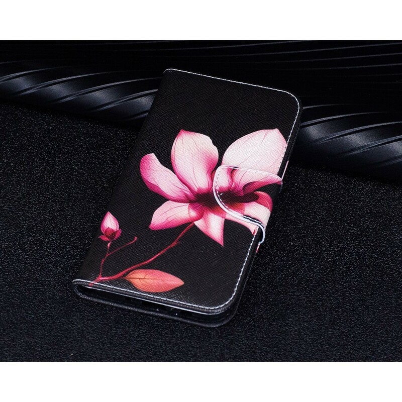 Housse Samsung Galaxy J7 2017 Fleur Rose