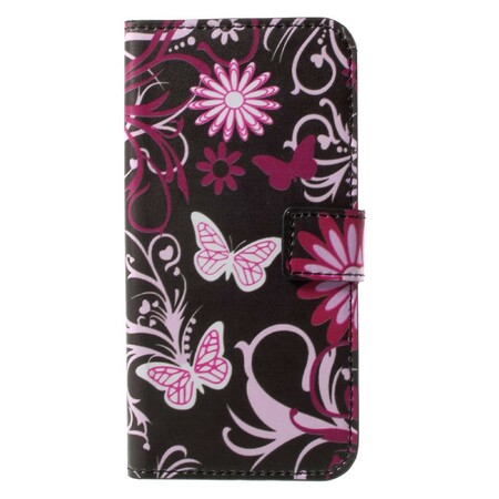 Housse Huawei Honor 9 Papillons et Fleurs