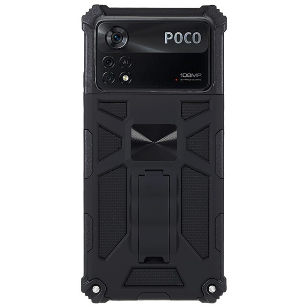 Coque Poco X4 Pro 5G  Bicolore Support Amovible