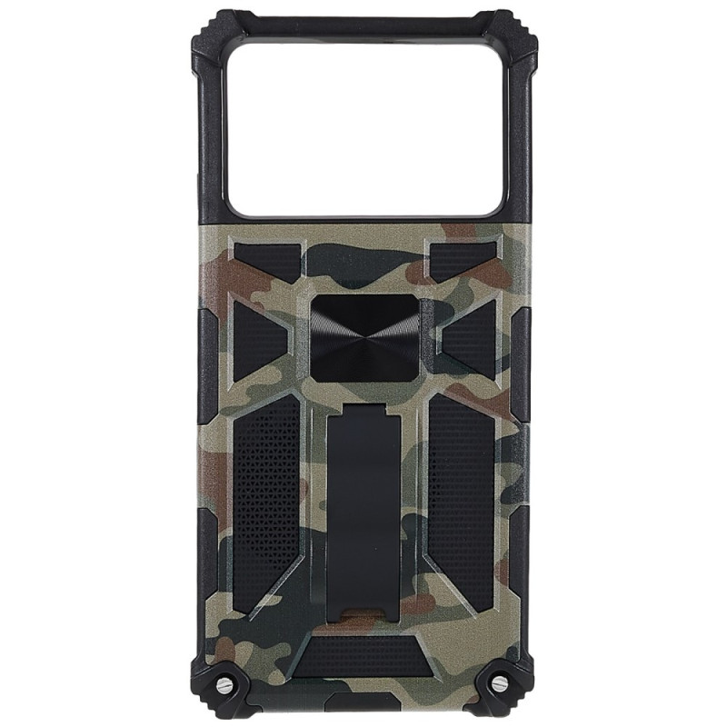Coque Poco X4 Pro 5G  Camouflage Support Amovible