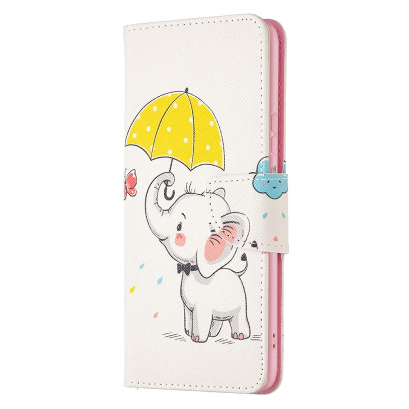 Housse Xiaomi Redmi 10C Éléphant Parapluie