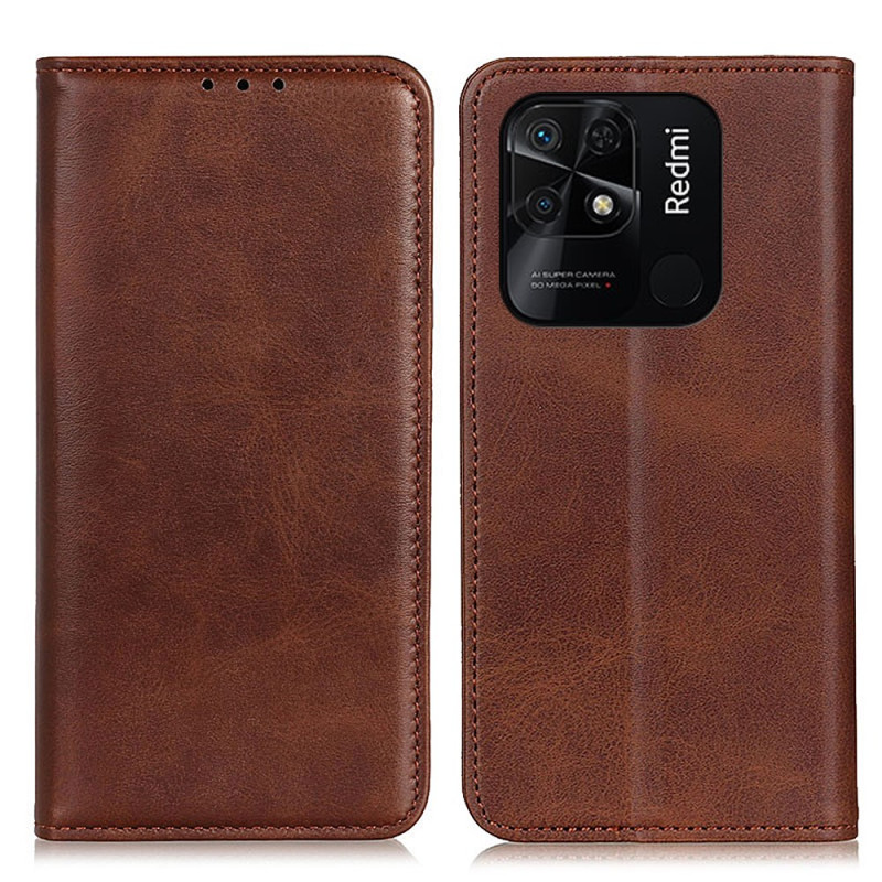 Flip Cover Xiaomi Redmi 10C Cuir Fendu Ma Coque