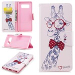 Housse Samsung Galaxy Note 8 Girafe Intello