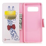 Housse Samsung Galaxy Note 8 Girafe Intello