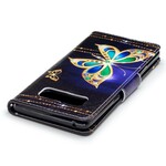 Housse Samsung Galaxy Note 8 Papillon Magique