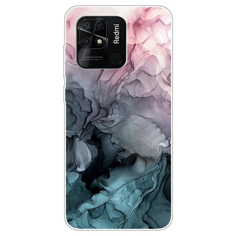 Coque Xiaomi Redmi 10C Marbre Aquarelle