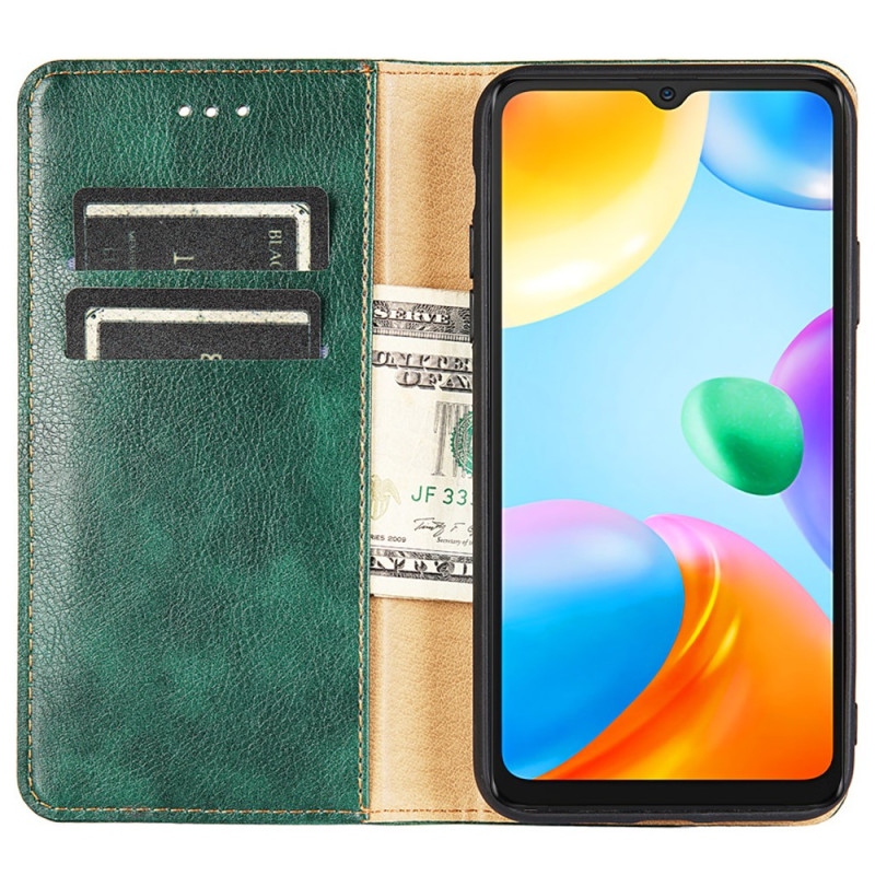 Flip Cover Xiaomi Redmi 10C Simili Cuir Coutures Ma Coque