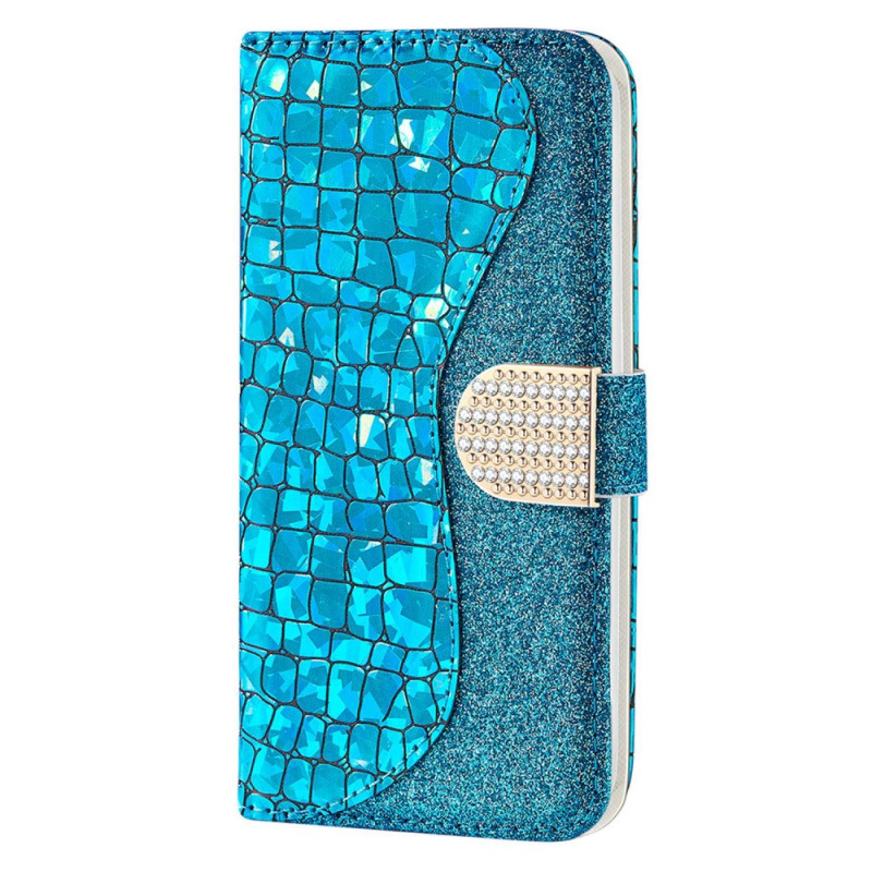 Housse Xiaomi Redmi 10C Croco Diamants