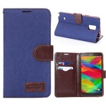 Housse Samsung Galaxy Note 4 Bicolore Flip Housse Samsung Galaxy Note 4 Bicolore Flip