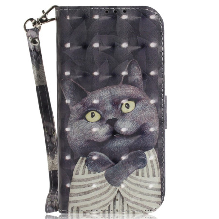 Housse Realme C35 Chat Gris...