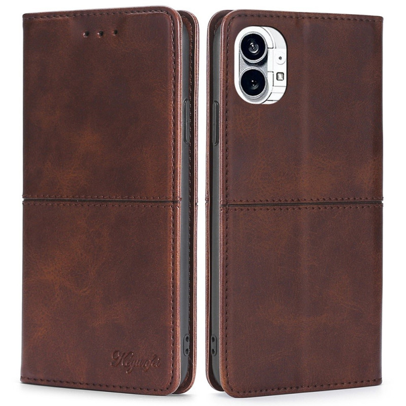 Flip Cover Nothing Phone (1) Coutures Ma Coque