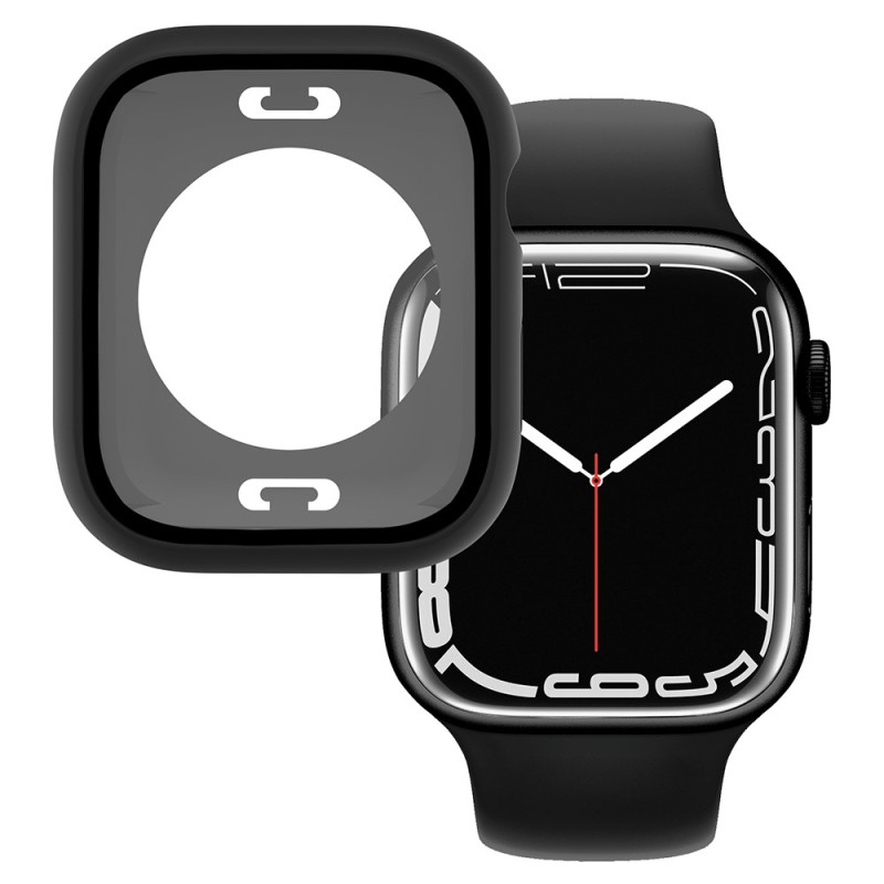 Boîtier Apple Watch Series 7 41mm Verre Trempé Imperméable