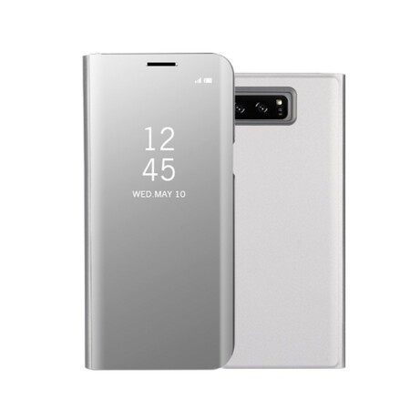 Flip Cover Samsung Galaxy Note 8 Miroir Et Effet Cuir