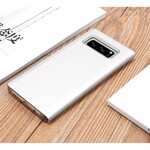 Flip Cover Samsung Galaxy Note 8 Miroir Et Effet Cuir