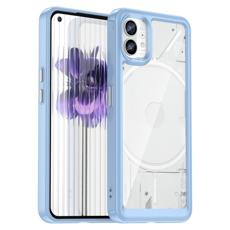 Coque Nothing Phone (1) Hybride Rebords Colorés