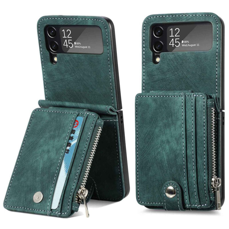 Coque Samsung Galaxy Z Flip 4 Porte-cartes / Porte-monnaie