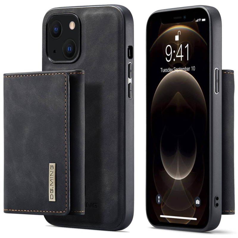 Coque iPhone 14 Plus Porte-Cartes Détachable DG.MING