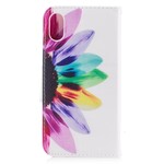 Housse iPhone X Fleur Aquarelle