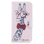 Housse iPhone X Girafe Intello