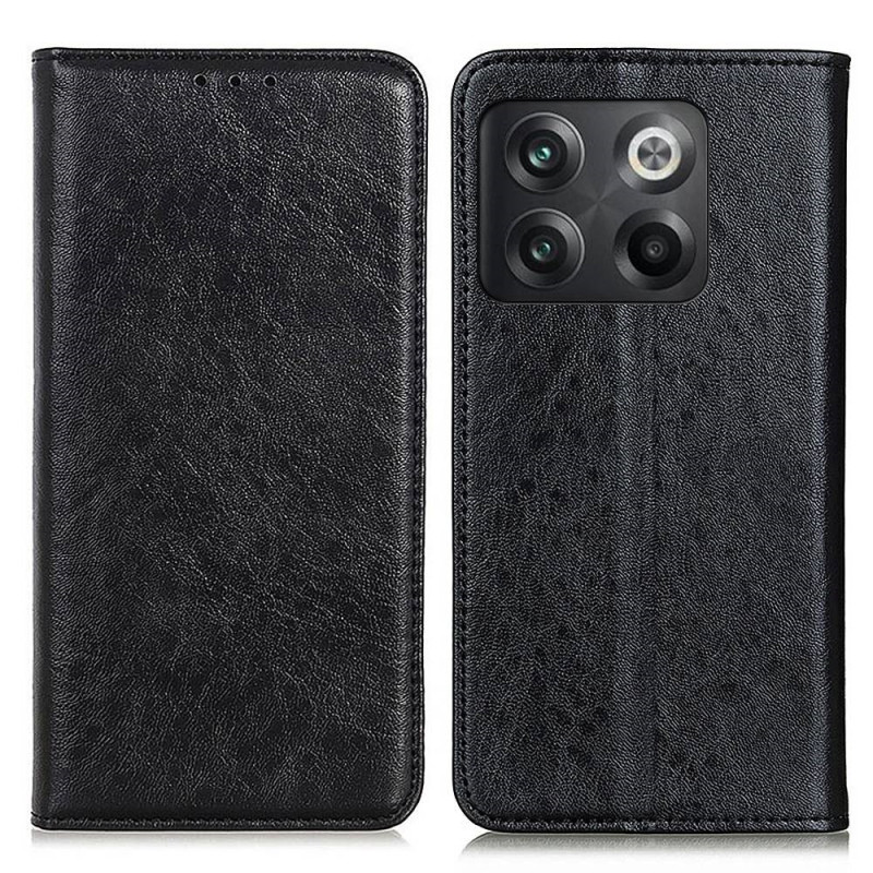 Flip Cover OnePlus 10T 5G Simili Cuir Texturé Ma Coque