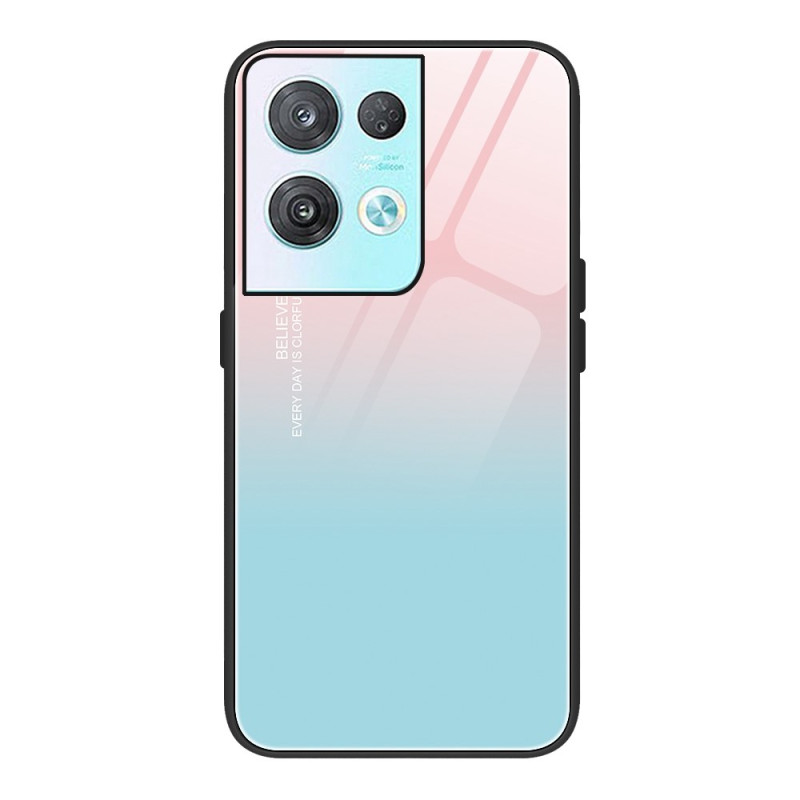 Coque Oppo Reno 8 Verre Trempé Gradient