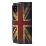 Housse iPhone X Drapeau Angleterre