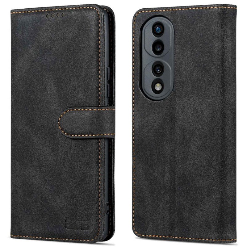 Housse Honor 70 AZNS Effet Cuir Coutures Apparentes