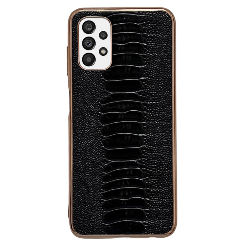 Coque Samsung Galaxy A23 5G Cuir Véritable Style Crocodile