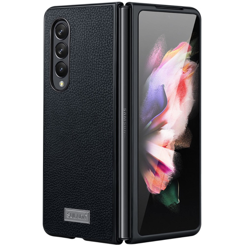 Coque Samsung Galaxy Z Fold 4 SULADA Simili Cuir Litchi