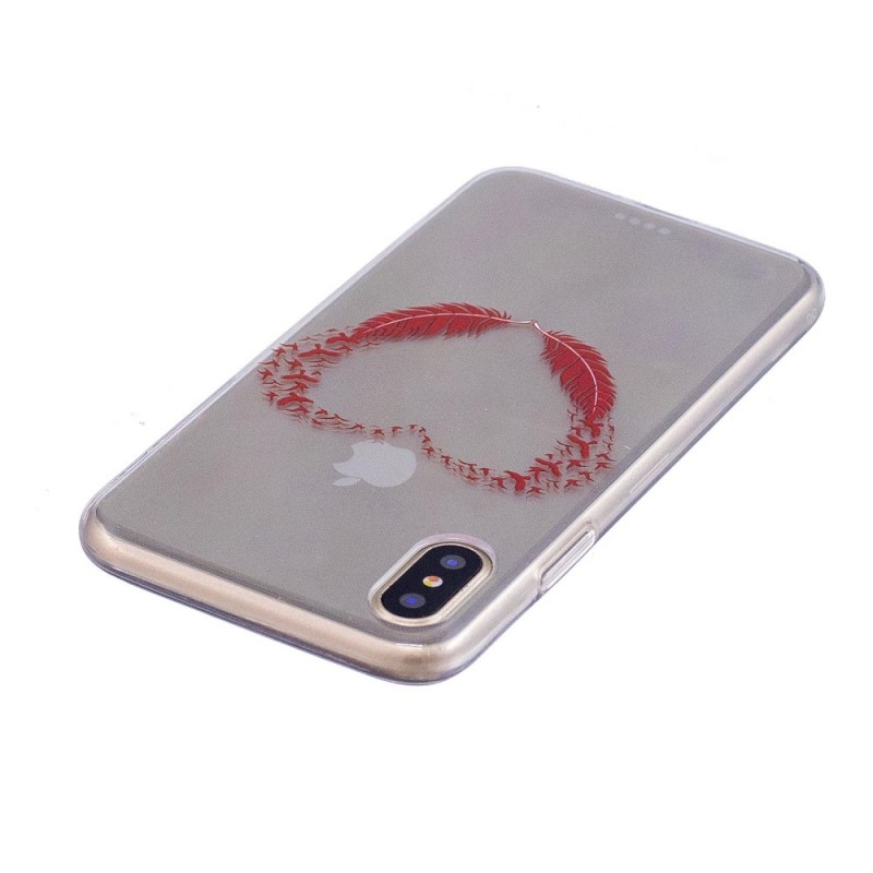 coque iphone x plume coque iphone x plume