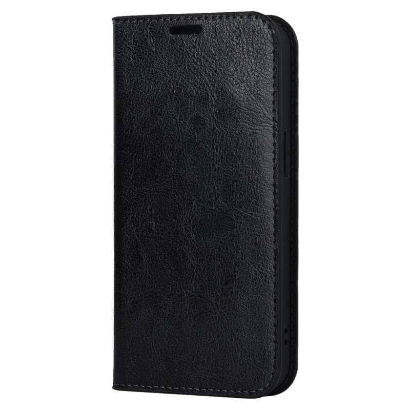 Flip Cover iPhone 14 Plus Cuir Véritable