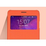 S-View Cover Samsung Galaxy Note 4 Touch Sliding S-View Cover Samsung Galaxy Note 4 Touch Sliding